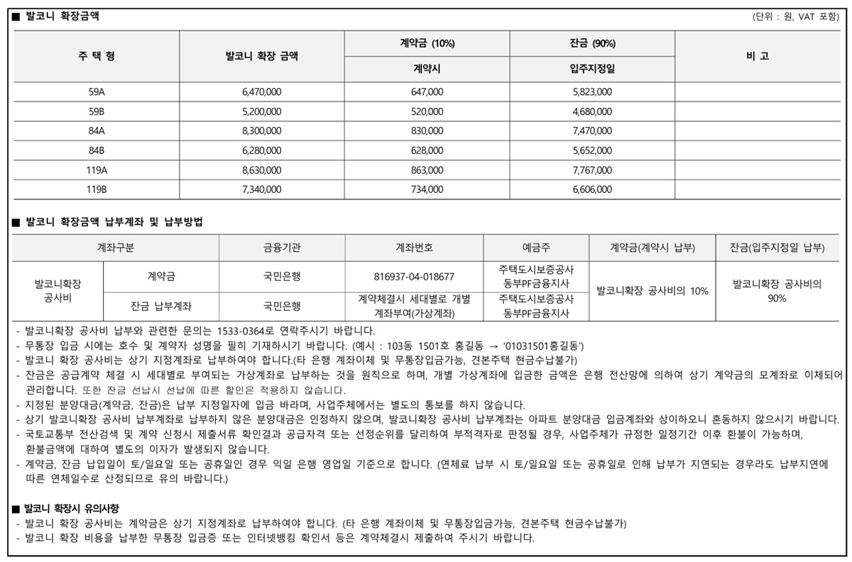 브레인시티 푸르지오002분양가